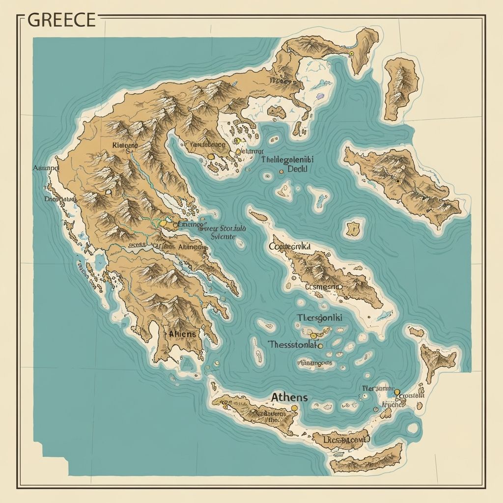 Greece coverage map
